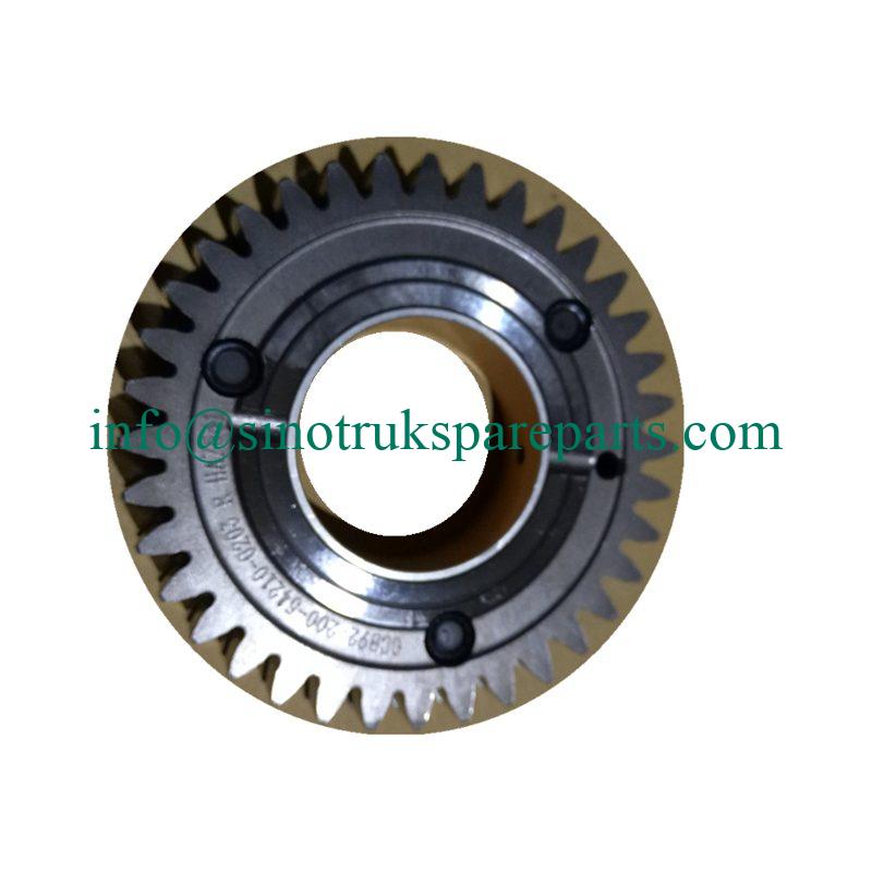 Suku cadang SINOTRUK Man Engine MC11 200-54210-6042 Rakitan gigi perantara kompresor udara
