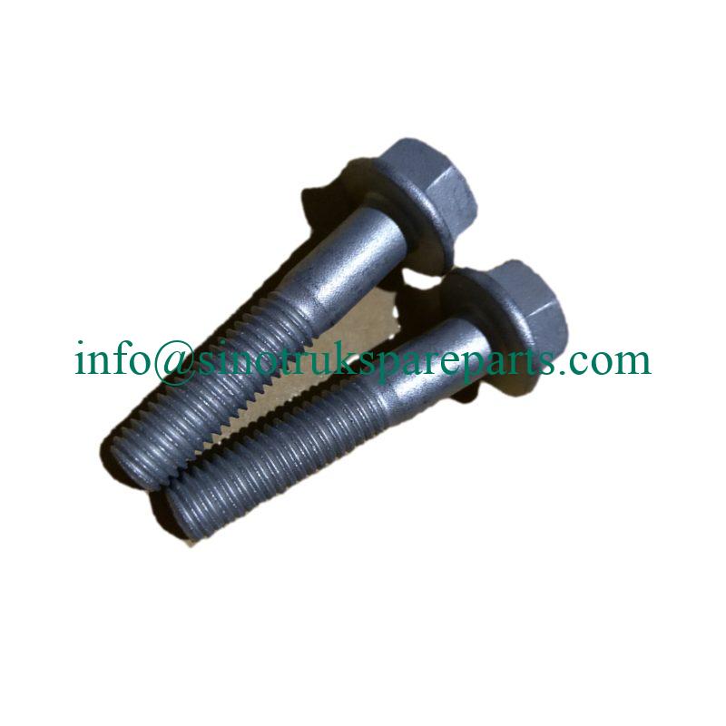 SINOTRUK Man Engine MC11 suku cadang Baut flensa segi enam Q186-M8X-1
