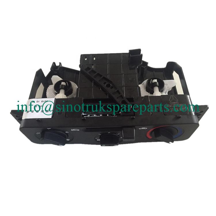ساينو تراك HOWO LIGHT TRUCK أجزاء مكيف الهواء لوحة التحكم التبديل الجمعية LG1613820300
