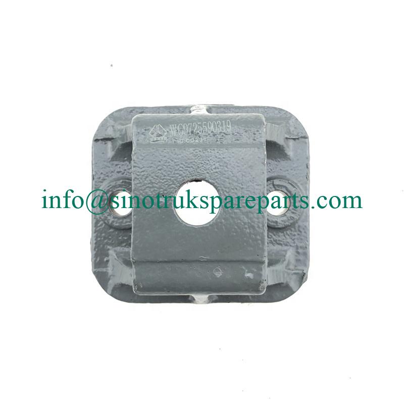 Sinotruk howo heavy truck spare parts bracket WG9725590319