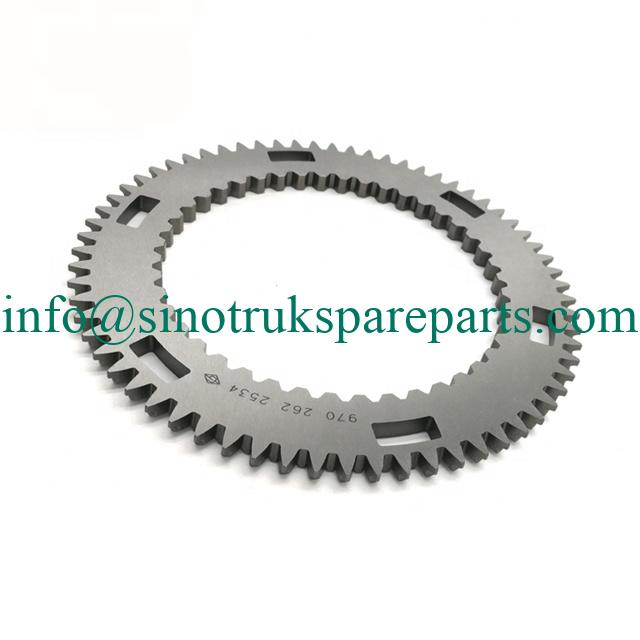 G60-6 G85-6 Atego Truck Gearbox Bagian Cincin Gigi ke-3 ke-4 970 262 2534 9702622534