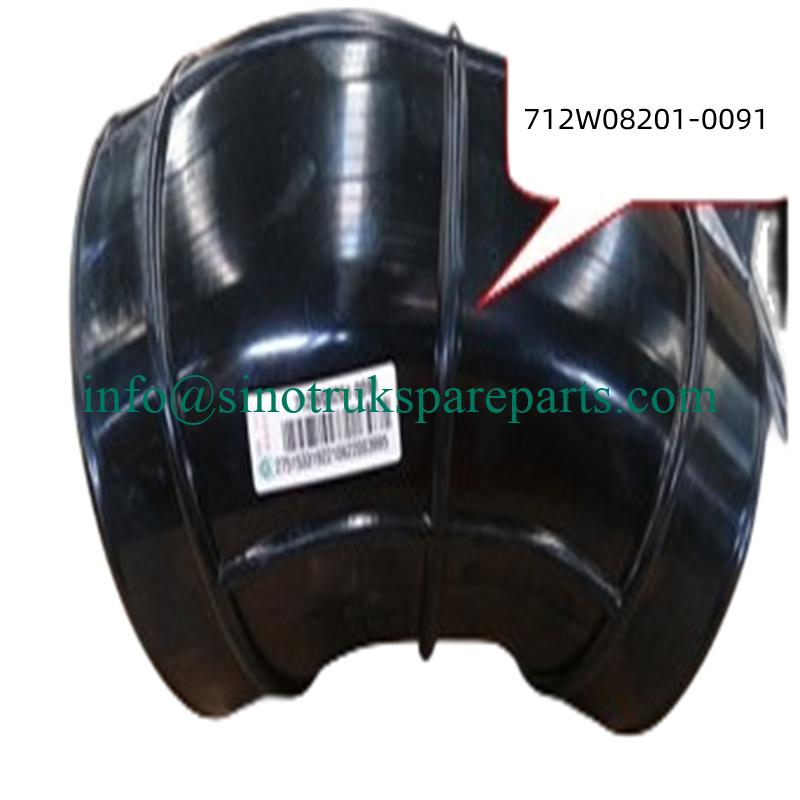 ສ່ວນເຄື່ອງຈັກ SINOTRUK 712W08201-0091 ທໍ່ລະບາຍອາກາດ