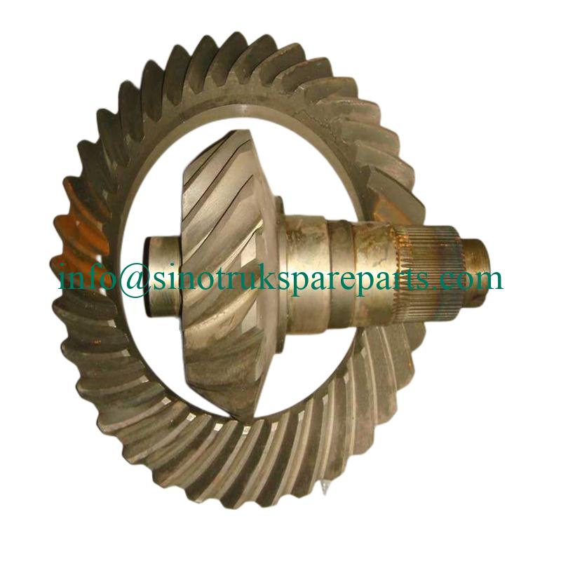 Bộ phận SINOTRUK AZ9970320263 Cụm bánh răng côn cầu sau