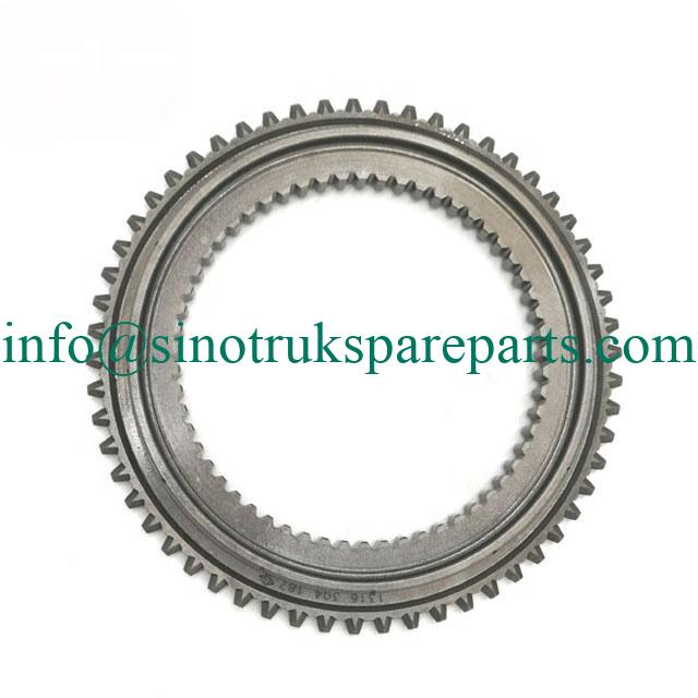 Truck Gearbox 16S1650 16S1950 16S1955 Parts Synchronizer Cone 1316 304 187