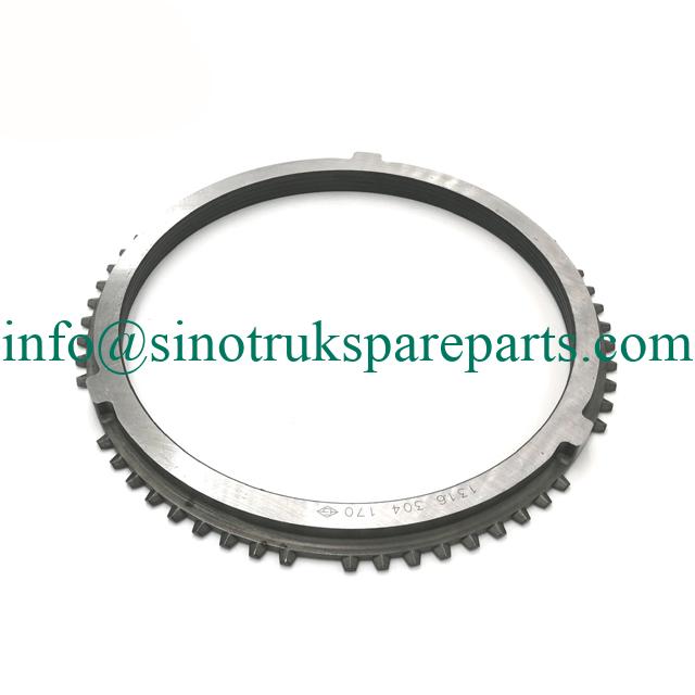 16Cincin Sinkronisasi S2220 1316 304 170 Spare Part Sinkronisasi Kecepatan 1 dan 2. Cincin