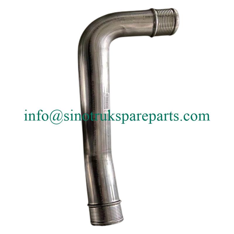 SINOTRUK جزء WG9X25530091 أنابيب الصلب مدخل المياه المبرد