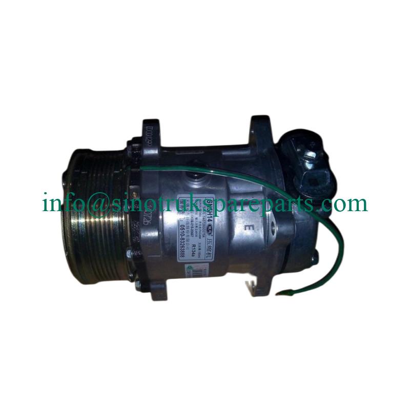 Phụ tùng xe tải Sinotruk WG1500155400 Cụm máy nén điều hòa không khí