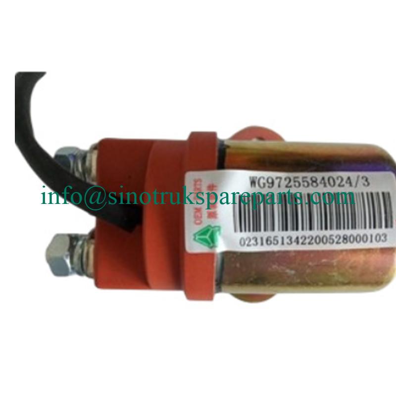 Phụ tùng xe tải Sinotruk WG9725584024 rơle