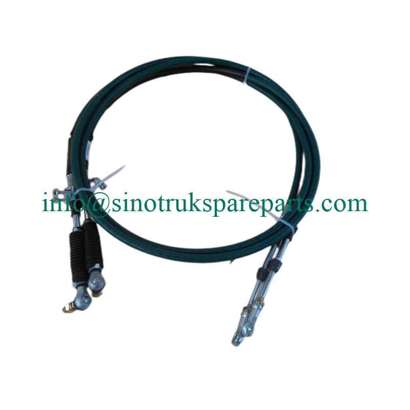 قطع غيار الشاحنات ساينو تراك ساينو تراك كابل نقل السرعات WG9725240238