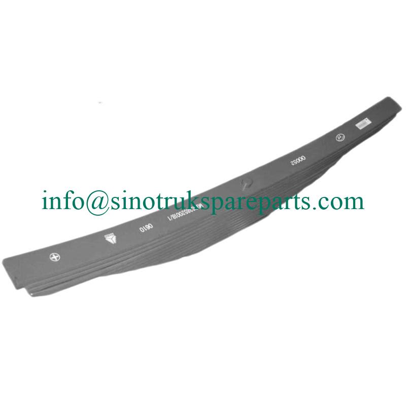 قطع غيار الشاحنات ساينو تراك WG9731520013 زنبرك الأوراق الخلفي