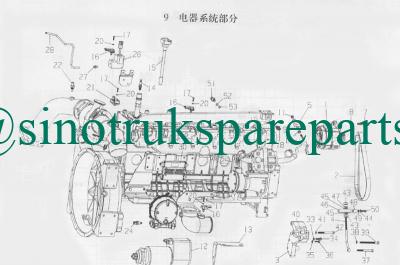 CYLINDER BODY, DANH MỤC HOWO WT615