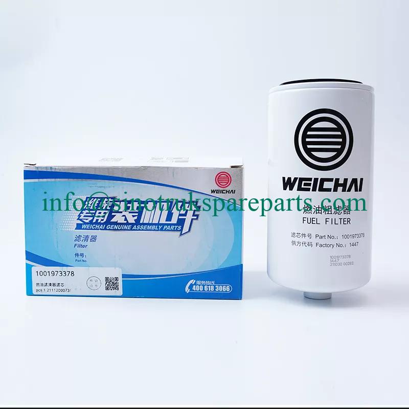 1001973378 Pemisah air bahan bakar WEICHAI