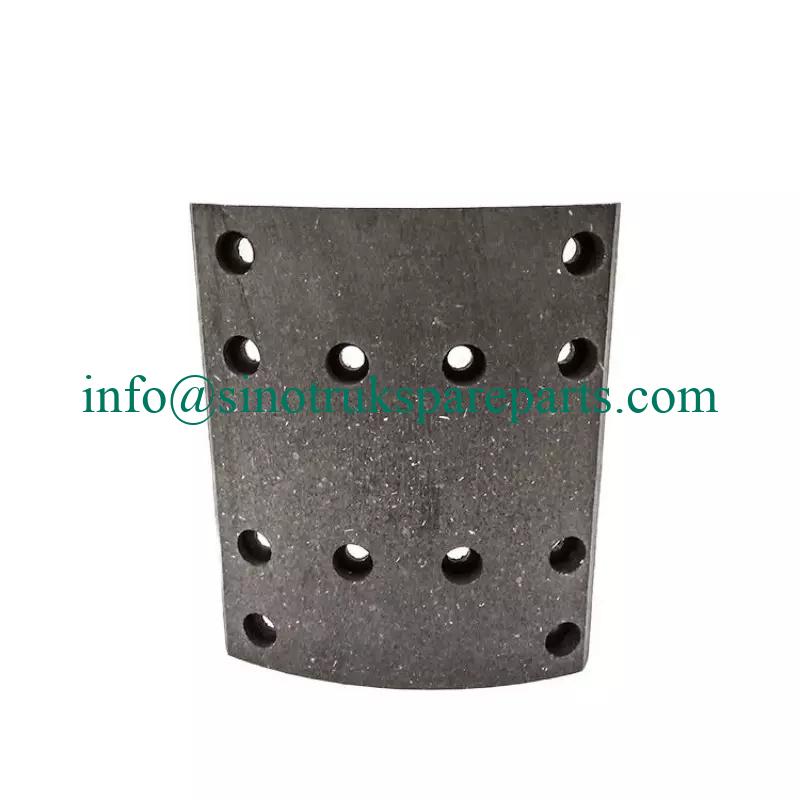 WG9761450119 T5G MCP16 lona de freio do eixo