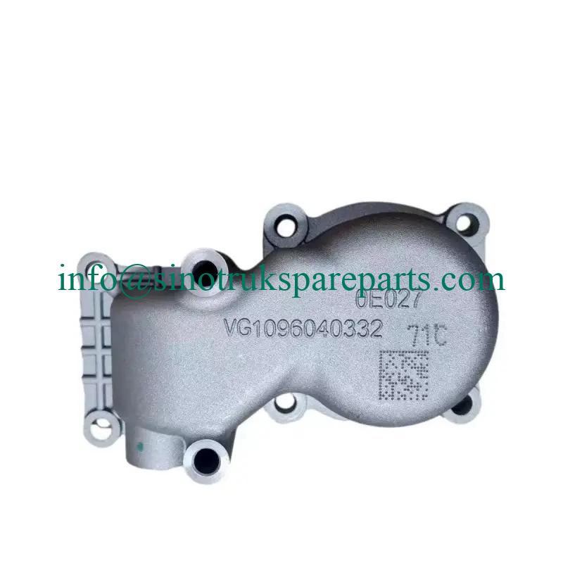 VG1096040332 HOWO D10 ENGINE ฝาครอบเทอร์โมสตัท - อะไหล่ sinotruk