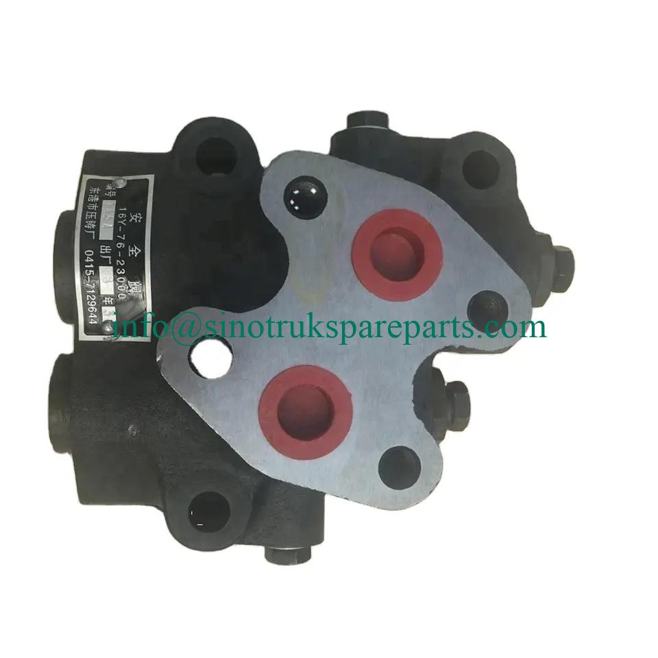 bagian buldoser shantui SD16 SD16L katup pengaman 16Y-76-23000