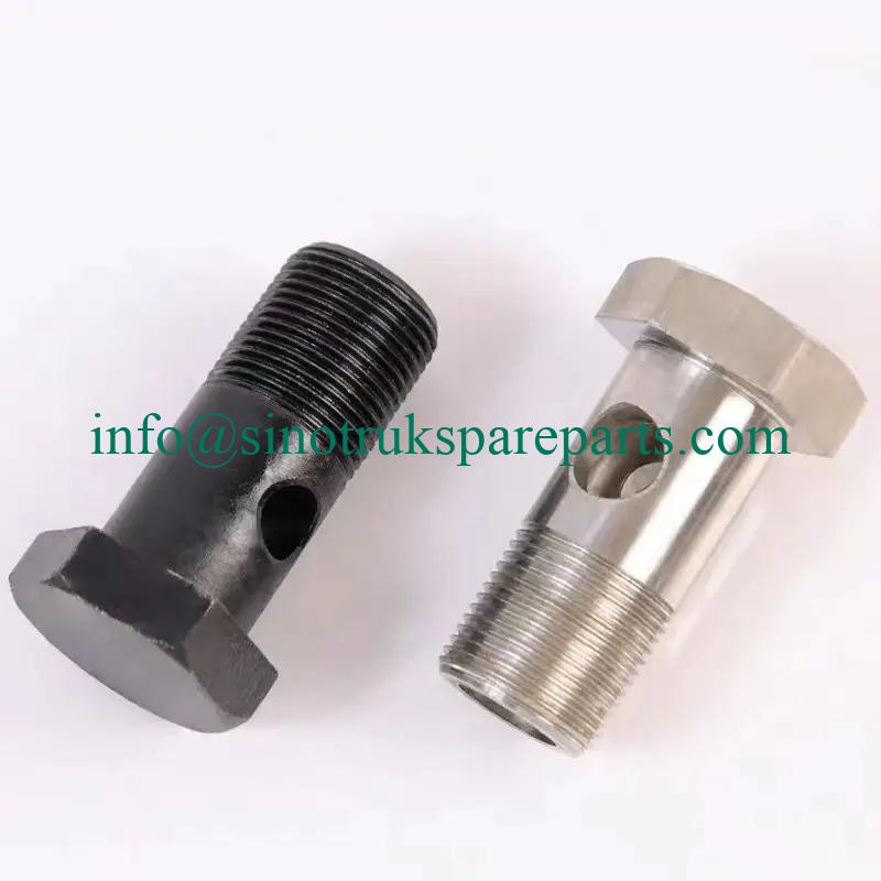phụ tùng sinotruk-080V98150-0176 MC07 ĐỘNG CƠ Bu lông Banjo-Phụ tùng xe tải Howo