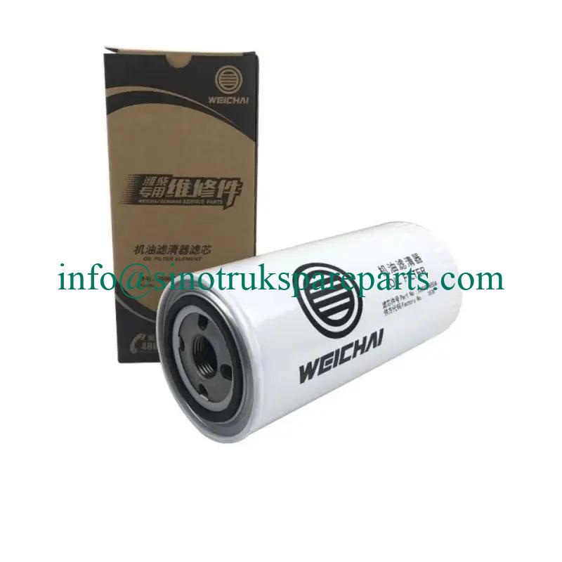 sinotruk อะไหล่-1000424655A WEICHAI JX0818A กรองน้ำมัน-อะไหล่รถบรรทุก Howo