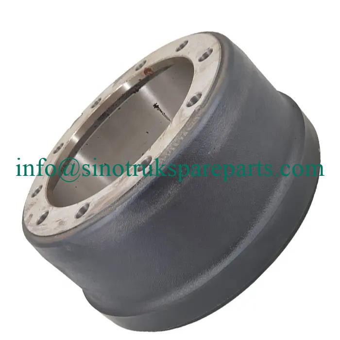 3501571-4E Truck Parts Brake Spare Brake Drum For Sinotruk Howo