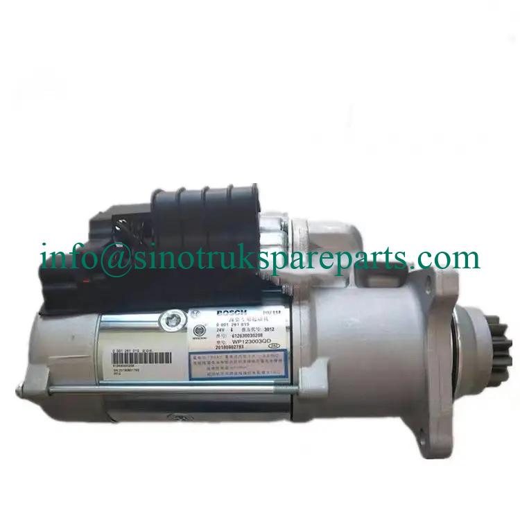 phụ tùng sinotruk-612600090828 WEICHAI BOS-CH STARTER-Phụ tùng xe tải Howo