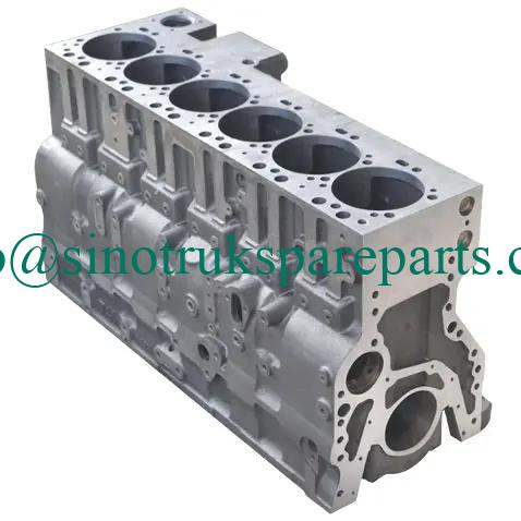 612600900131 612600012187 612600900046 Khối xi lanh cho sinotruk HOWO A7 WEICHAI WD618 Khối xi lanh