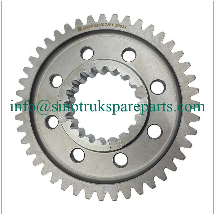 AZ2210040317 Sinotruk Howo HW19710 18709 Bộ phận hộp số xe tải HW15710 Hộp số lùi trục chính