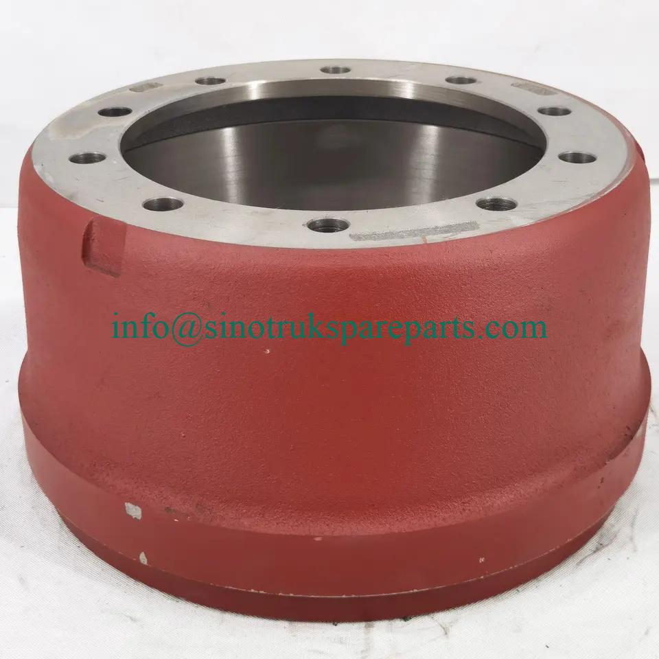 QDT3502571C SINOTRUK HOWO T5G QINGTE phụ tùng alex Trống phanh sau