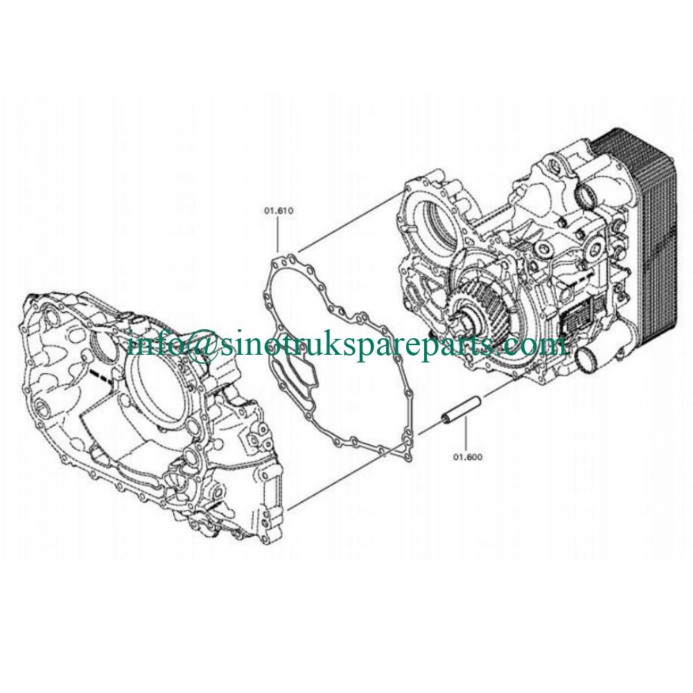 ZF16S2231TO 1356 080 042 Hộp số WG9725220377  0731.201.563