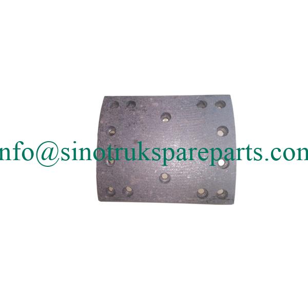 phụ tùng sinotruk HOWO AZ9231342068 Má phanh sau
