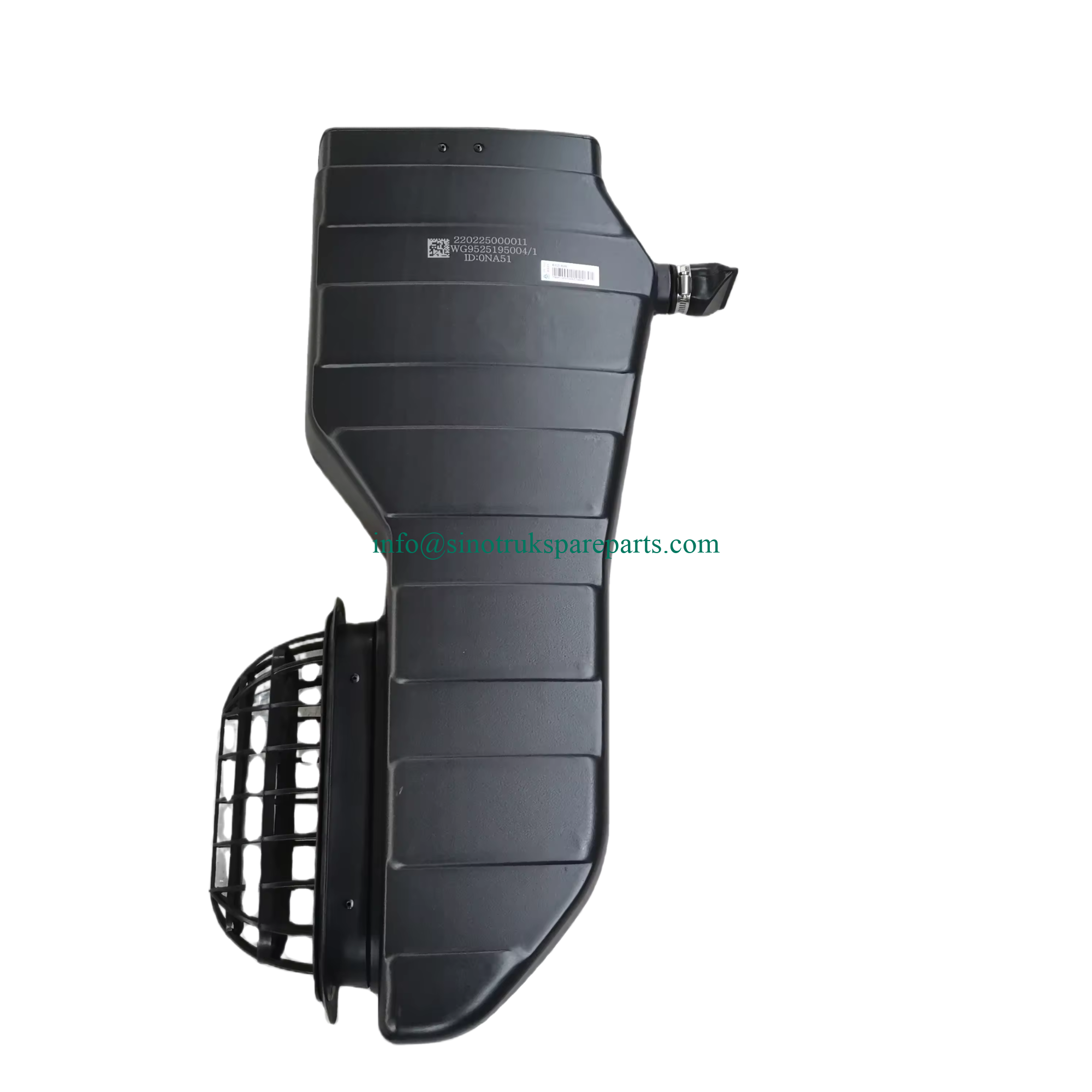 suku cadang sinotruk howo WG9525195004 Saluran masuk udara lateral
