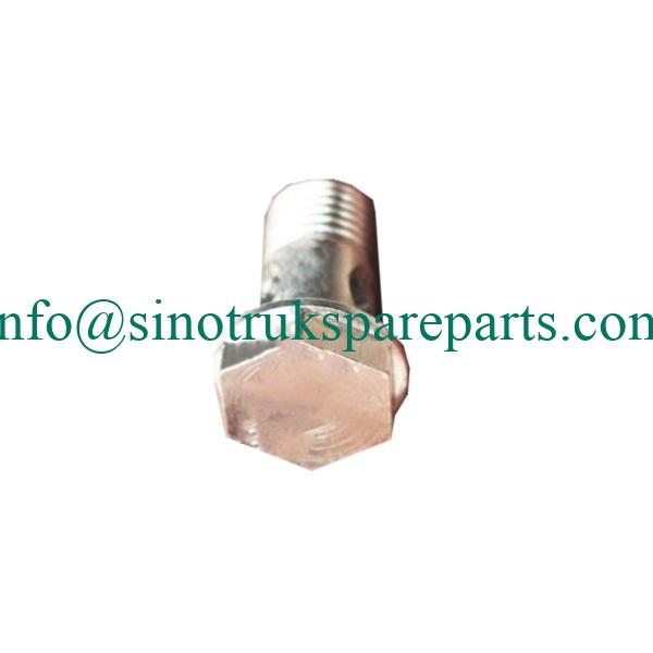 Peças do motor sinotruk 092v98150-0003 parafuso oco