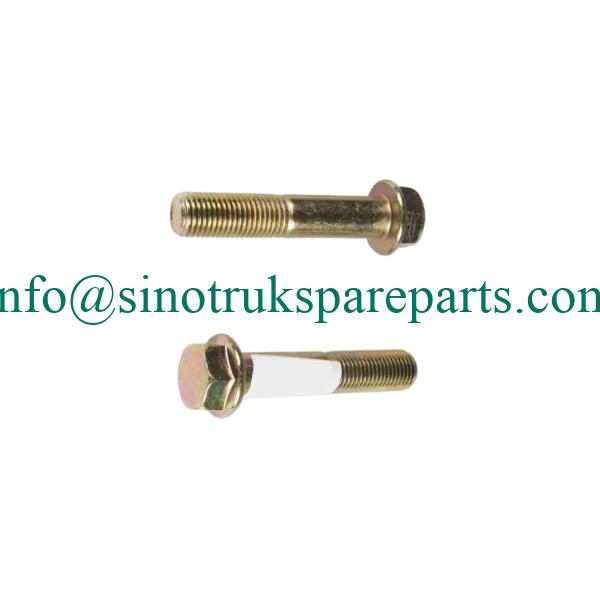 Peças do motor sinotruk Q1840870S Parafuso de flange hexagonal