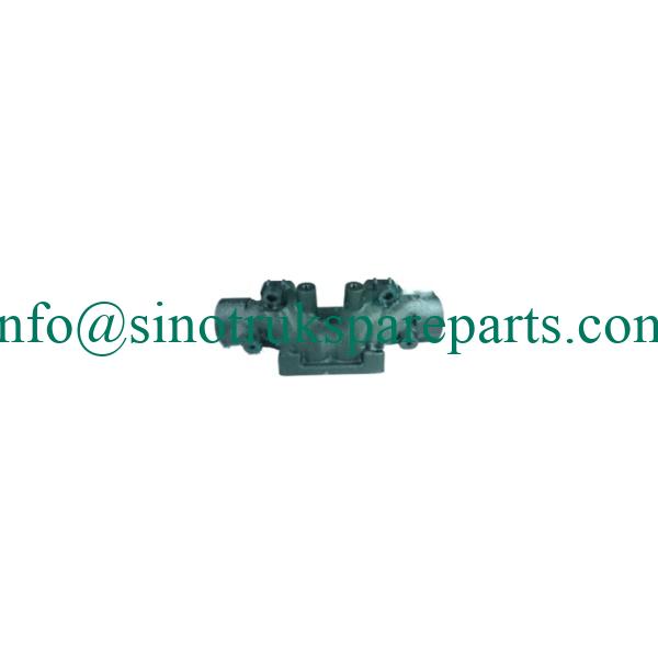 Peças do motor Sinotruk VG1238110153 Moleteria de escape intermediário