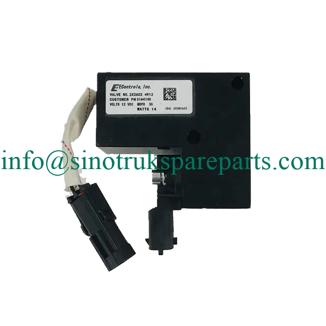 Peças de peças de reposição do motor Sinotruk Howo CNG VG1560110426 Válvula de controle de escape