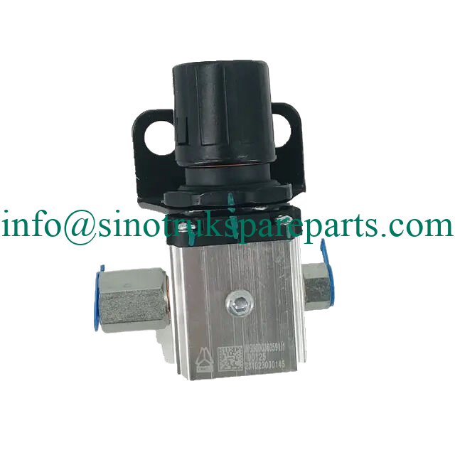 Peças do motor do caminhão sinotruk Howo WG9000360591 Válvula de redução de pressão
