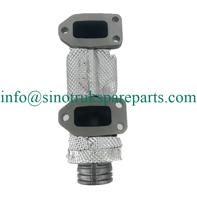 Tubo de escape Weichai com conjunto de proteção térmica 1000720183