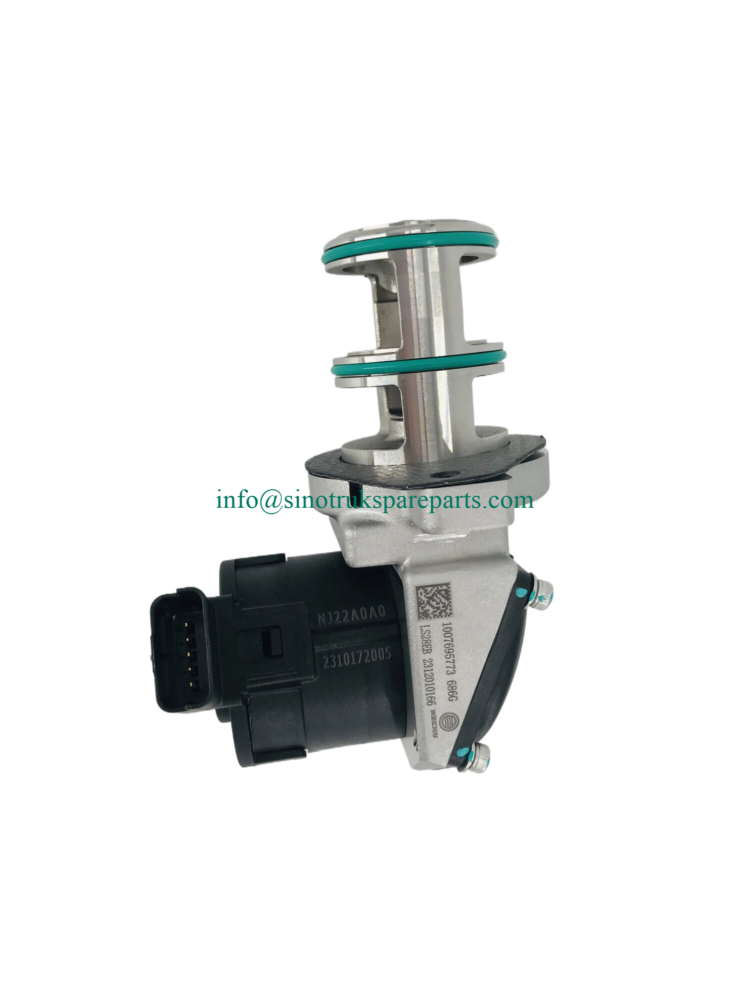 Válvula EGR para motor a gás Weichai 1007695773