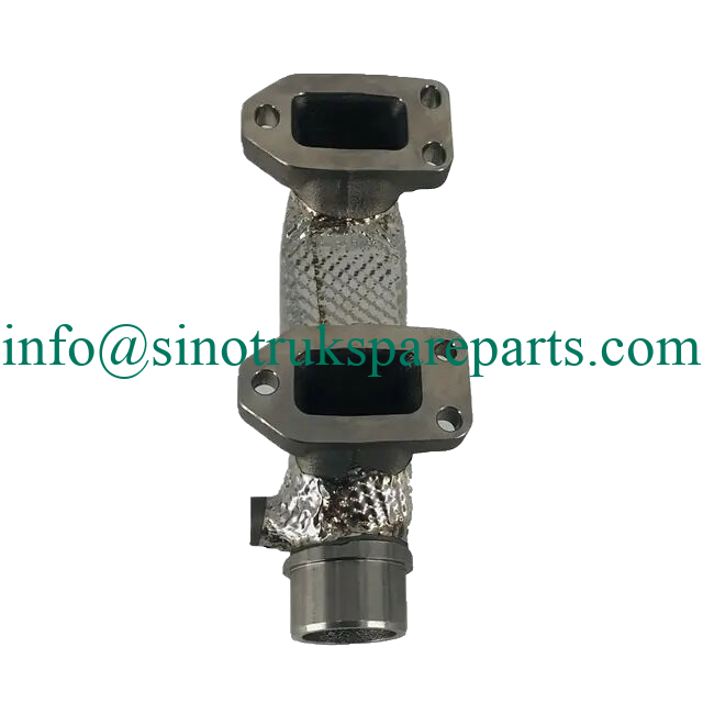 Weichai Novo conjunto de bloco de calor do tubo de escape traseiro 1005975952