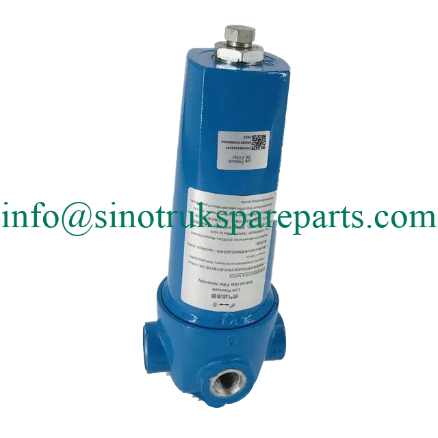 Weichai lng cng perakitan filter gas alam tekanan rendah 1003249347