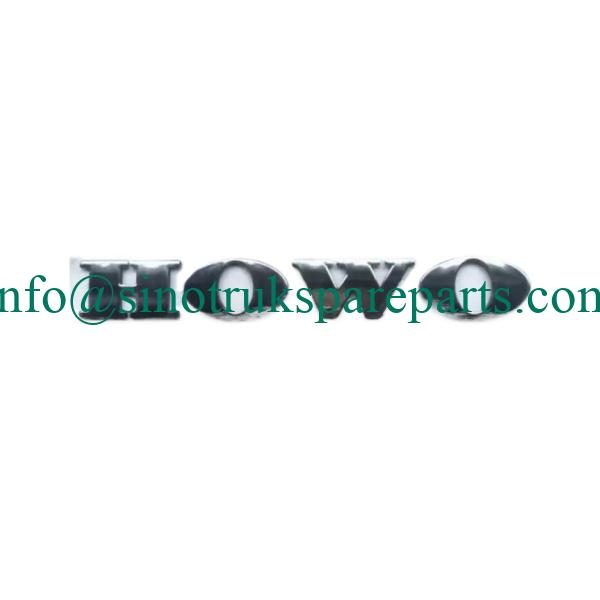 Howo phụ tùng Howo T7h Howo A7 Front Front Face Text Logo Logo Howo English Logo Trang trí taxi WG1662950025 Thư logo