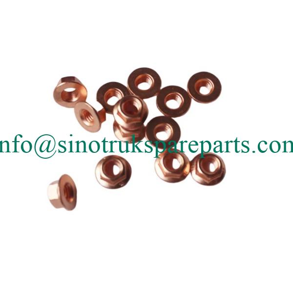 Man Sinotruk Howo/Sitrak Hex Nut mạnh cao Q320-M10-21CRMO | Euro 5 & Euro 6 Dây buộc động cơ diesel