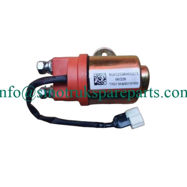 Sinotruk Howo T7H Động cơ làm nóng trước Rơle WG9725584012 – Rơle phích cắm phát sáng OEM cho xe tải Howo