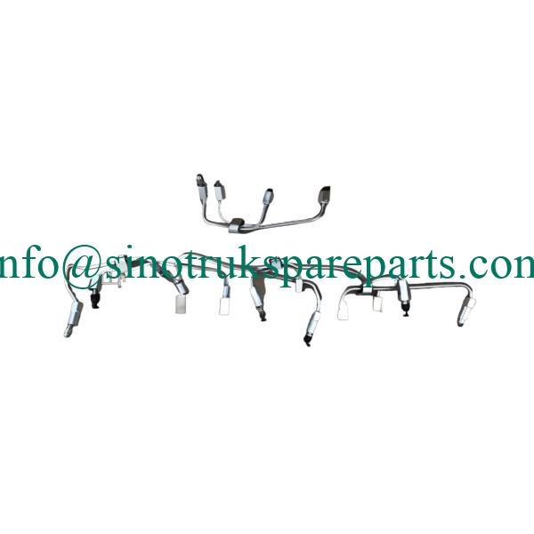 Genuine Weichai WP12 China V High-Pressure Fuel Line Assembly (Part #611600080011)
