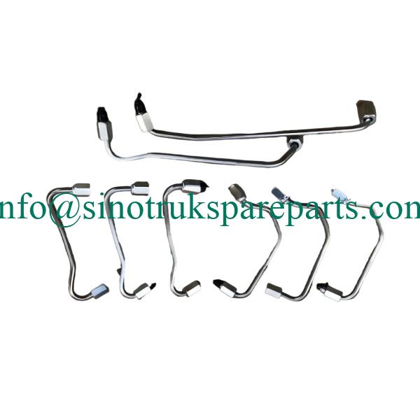 ‌Genuine Weichai WP13 Diesel Engine High-Pressure Fuel Line Assembly (Part #1000101757)