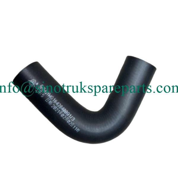 Genuine Sinotruk HOWO Heater Hose WG1642840091 – Heavy Duty Truck Heating System Rubber Pipe