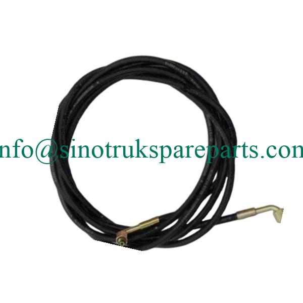 Sinotruk Genuine WG1642440071 Double Elbow Hydraulic Hose (45° Angled Connectors, High-Pressure)
