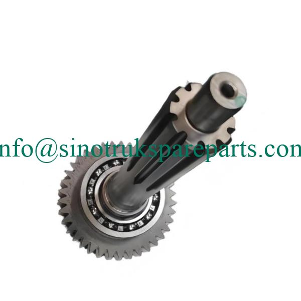 Sinotruk HOWO T7H Sitrak C7H Input Shaft and First Shaft Gear Assembly (High-Profile Fine Teeth) – AZ220302023