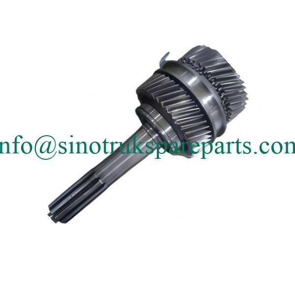 Sinotruk HOWO T7H Sitrak C7H Input Shaft and Gear Assembly AZ22030200120 – Genuine Transmission Parts